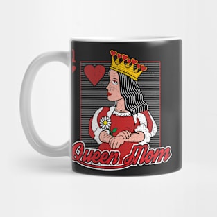 Queen of Hearts Mom Mug